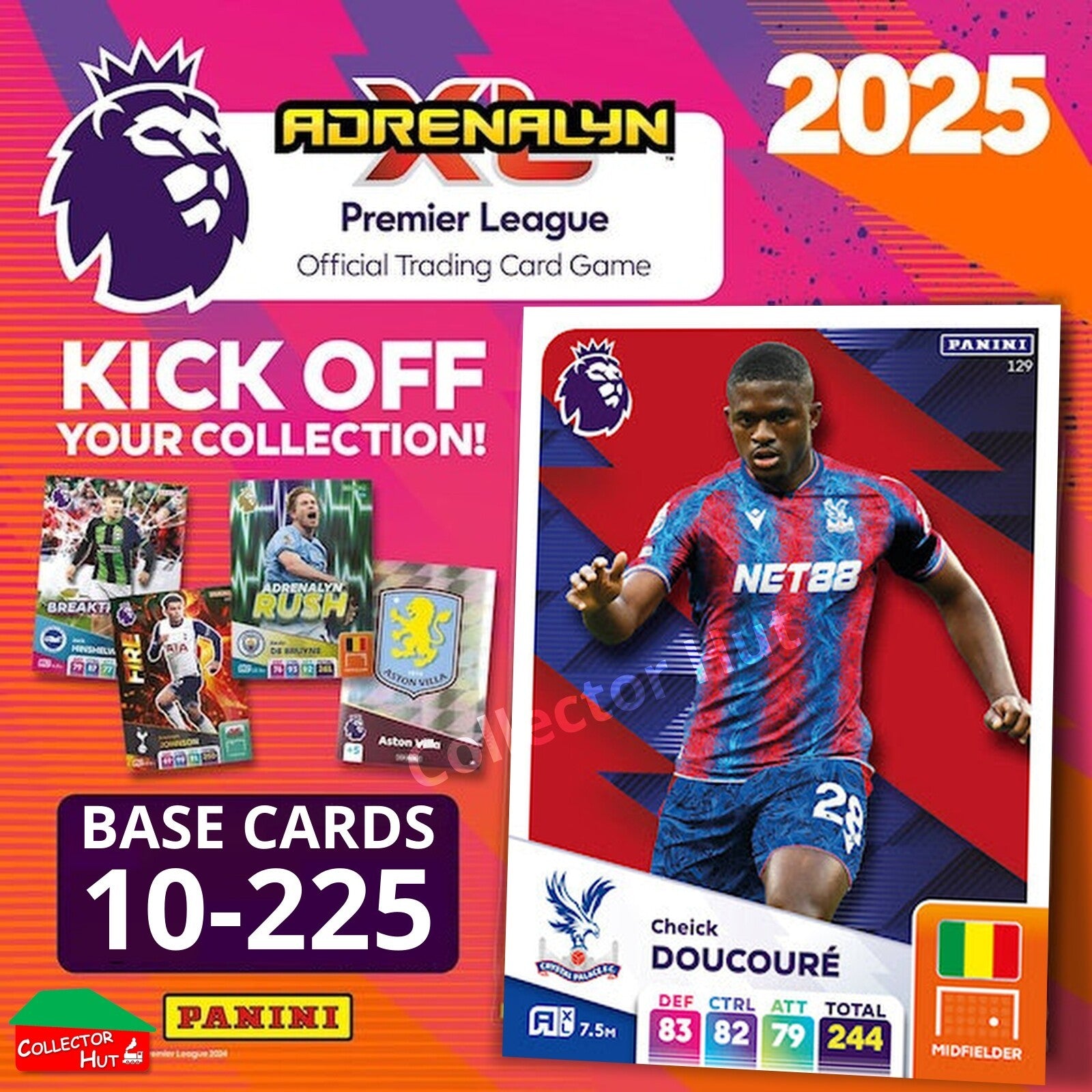 Panini Adrenalyn XL Premier League 2025 2024/25 Base & Foils #10-225