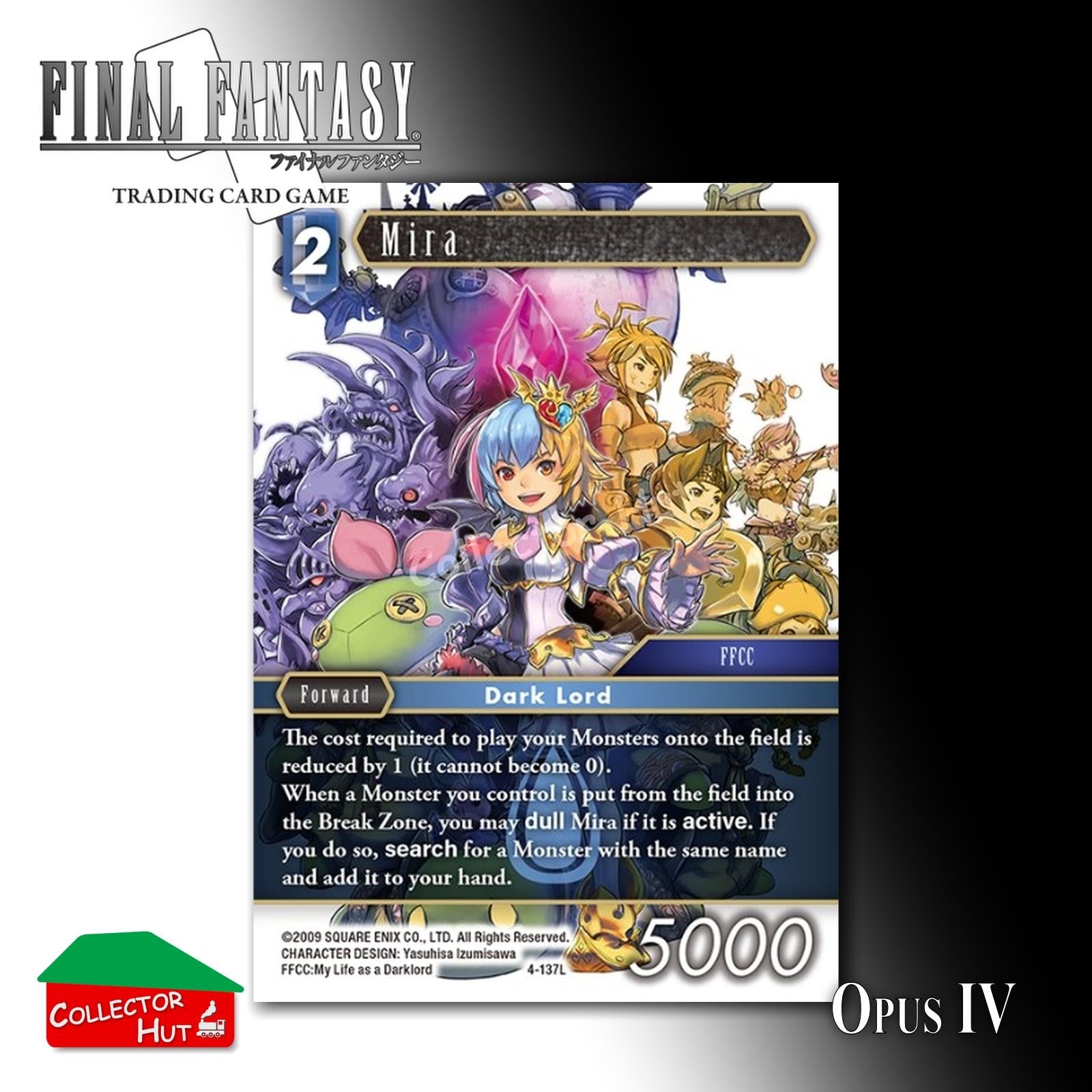 Final Fantasy Trading Card Game OPUS IV 4 FOIL CARDS You Choose