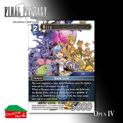 Final Fantasy Trading Card Game OPUS IV 4 FOIL CARDS You Choose