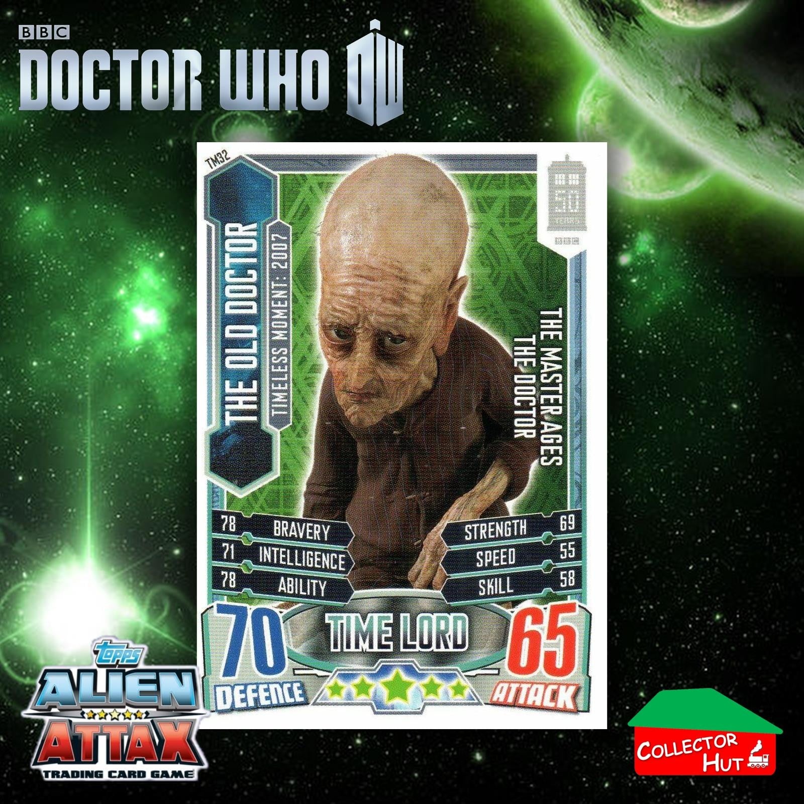 Topps Doctor Who Alien Attax 50th Anniversary Edition Companion Timeless Cards