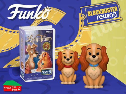Funko Blockbuster Rewind Lady & the Tramp Collectible Figurines Inc. Chase
