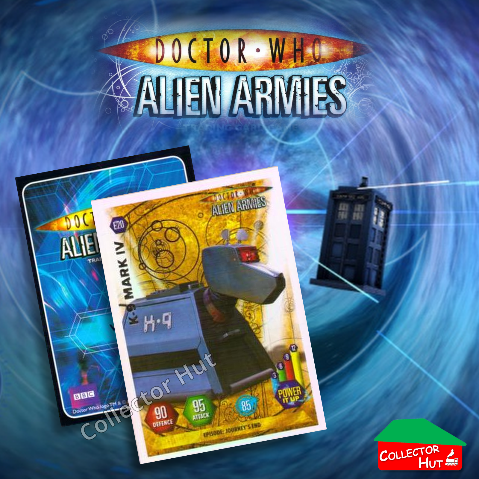 DOCTOR WHO Alien Armies Trading Cards Glitter Super Emboss Foil Cards
