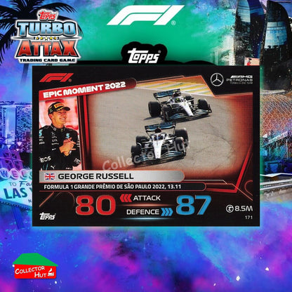 Topps Turbo Attax Formula 1 F1 2023 2023/24 Base Cards #1 - #171