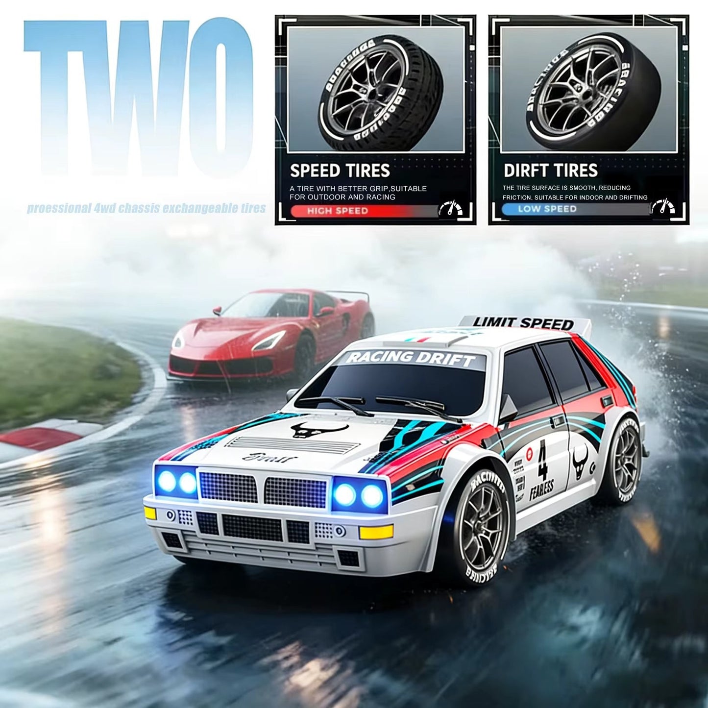 ZLL SG204 Pro 1:24 Scale High Speed Drift Rally Car