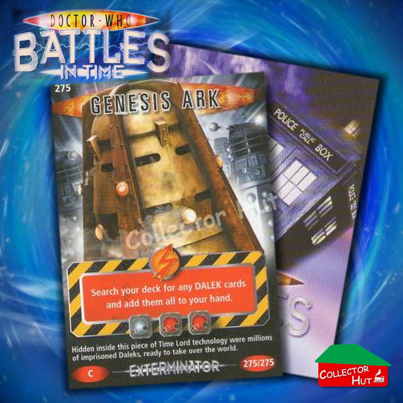 DOCTOR WHO Battles in Time #140-275 EXTERMINATOR RARE & COMMON Cards YOU CHOOSE