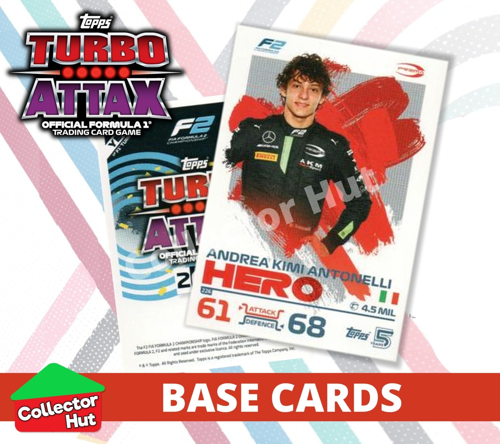 Topps Turbo Attax Formula 1 F1 2024 #167-312 Base Cards YOU CHOOSE