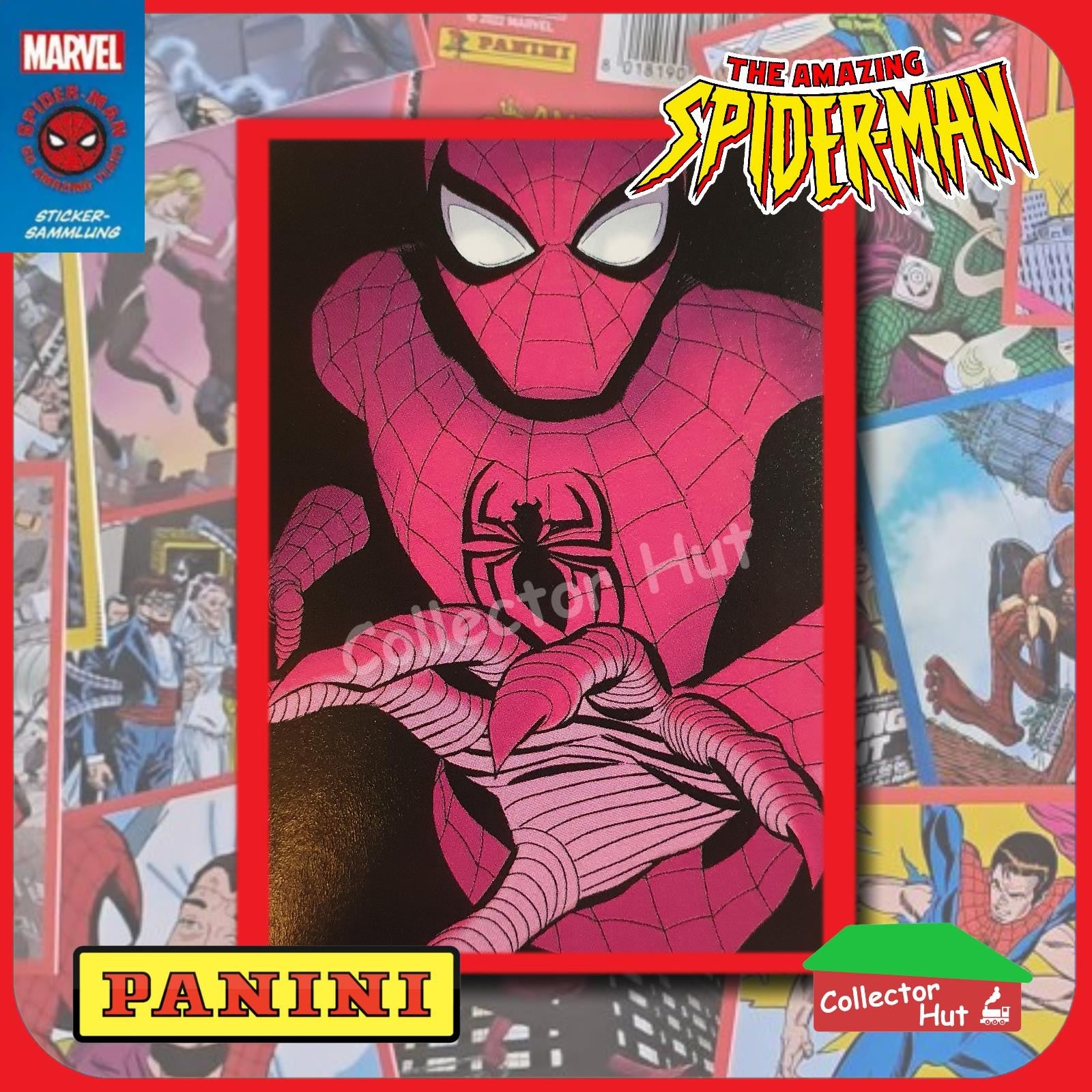 Panini The Amazing Spider-Man 60th Anniversary Sticker Collection Singles