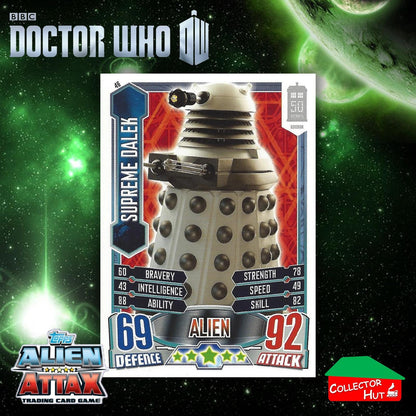 Topps Doctor Who Alien Attax 50th Anniversary Edition Companion Timeless Cards