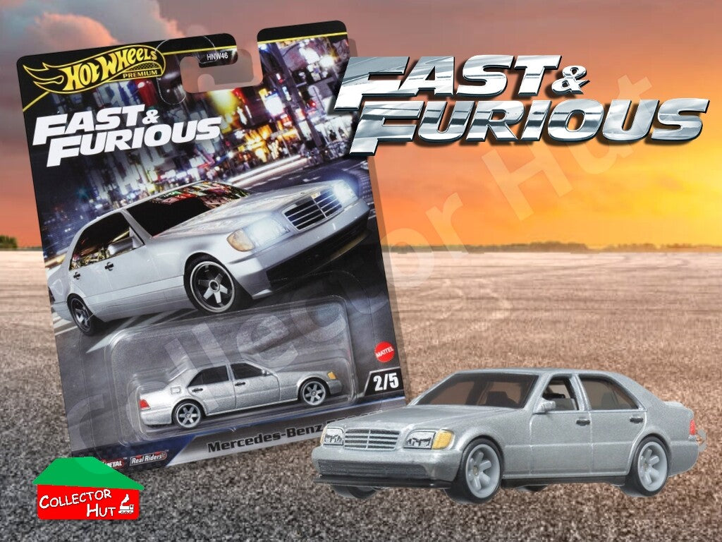 Hot Wheels Premium Fast & Furious 2024 1:64 Scale Real Riders Series Models