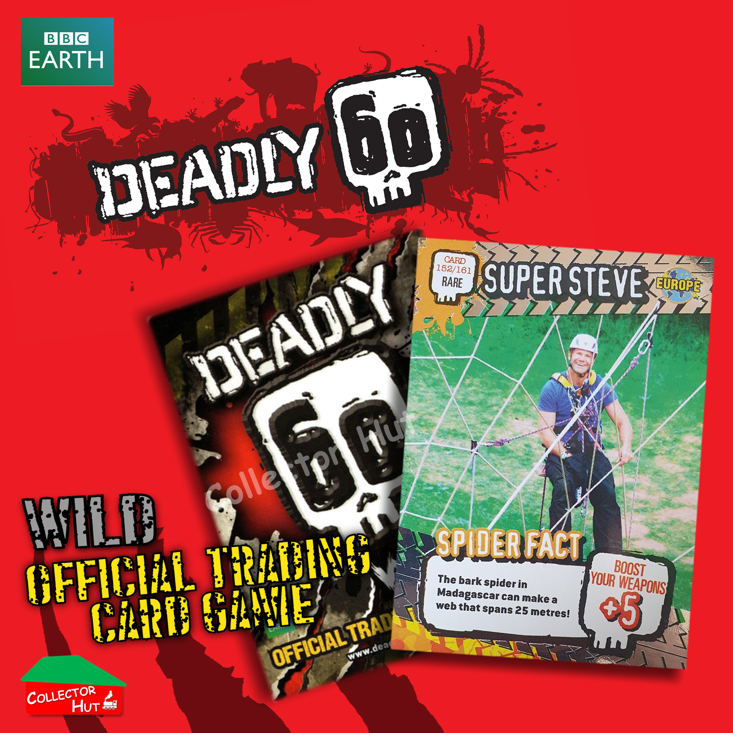 CBBC Deadly 60 Season 1, 2 & Wild FOIL RARE LIMITED Trading Cards