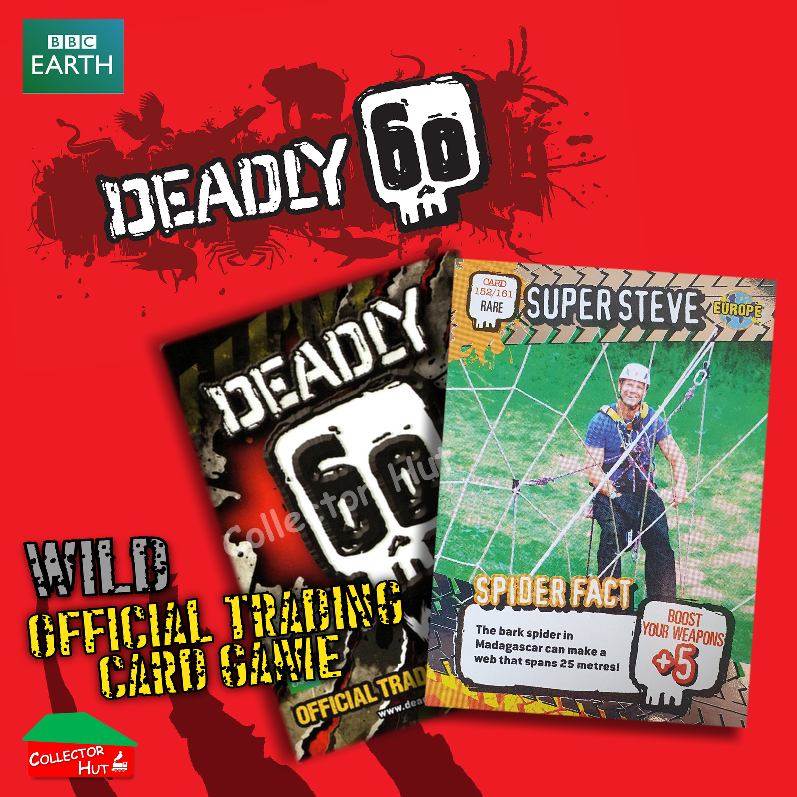 CBBC Deadly 60 Season 1, 2 & Wild FOIL RARE LIMITED Trading Cards
