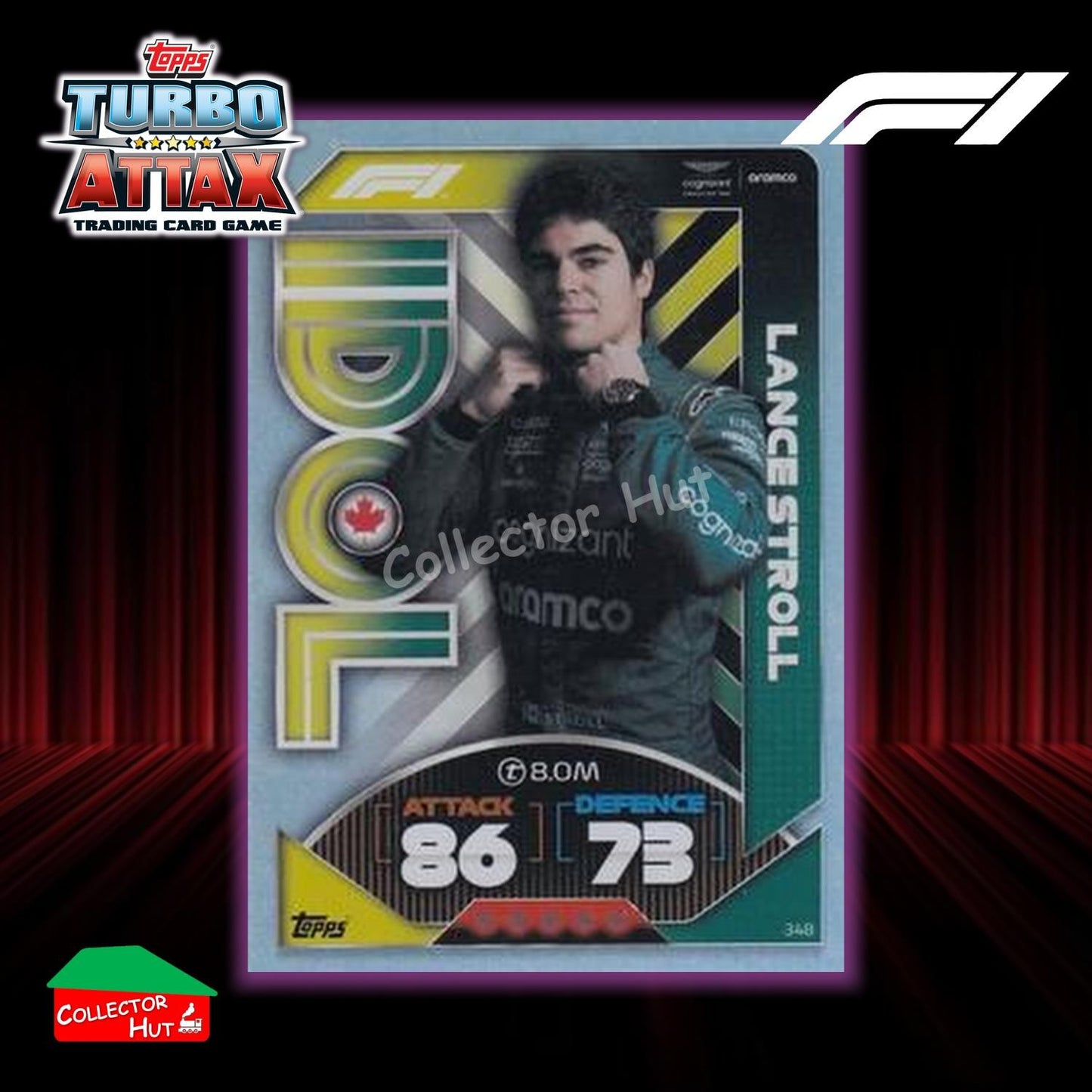 Topps Turbo Attax Formula 1 F1 2022 Limited Edition, 100 Club & Foil Cards