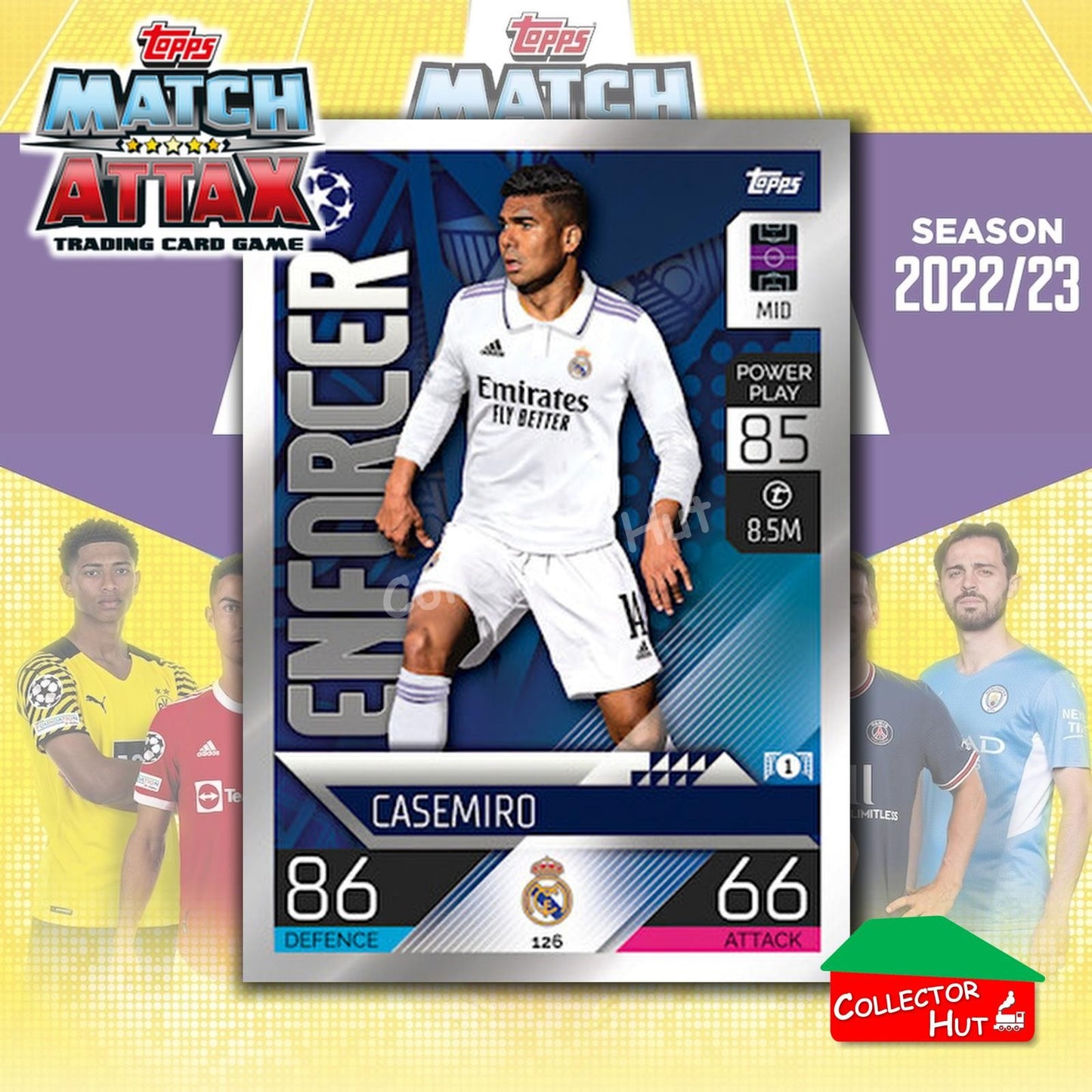 Topps Match Attax Europa Champions League 2022/23 TCG Trading Cards Base 1-189
