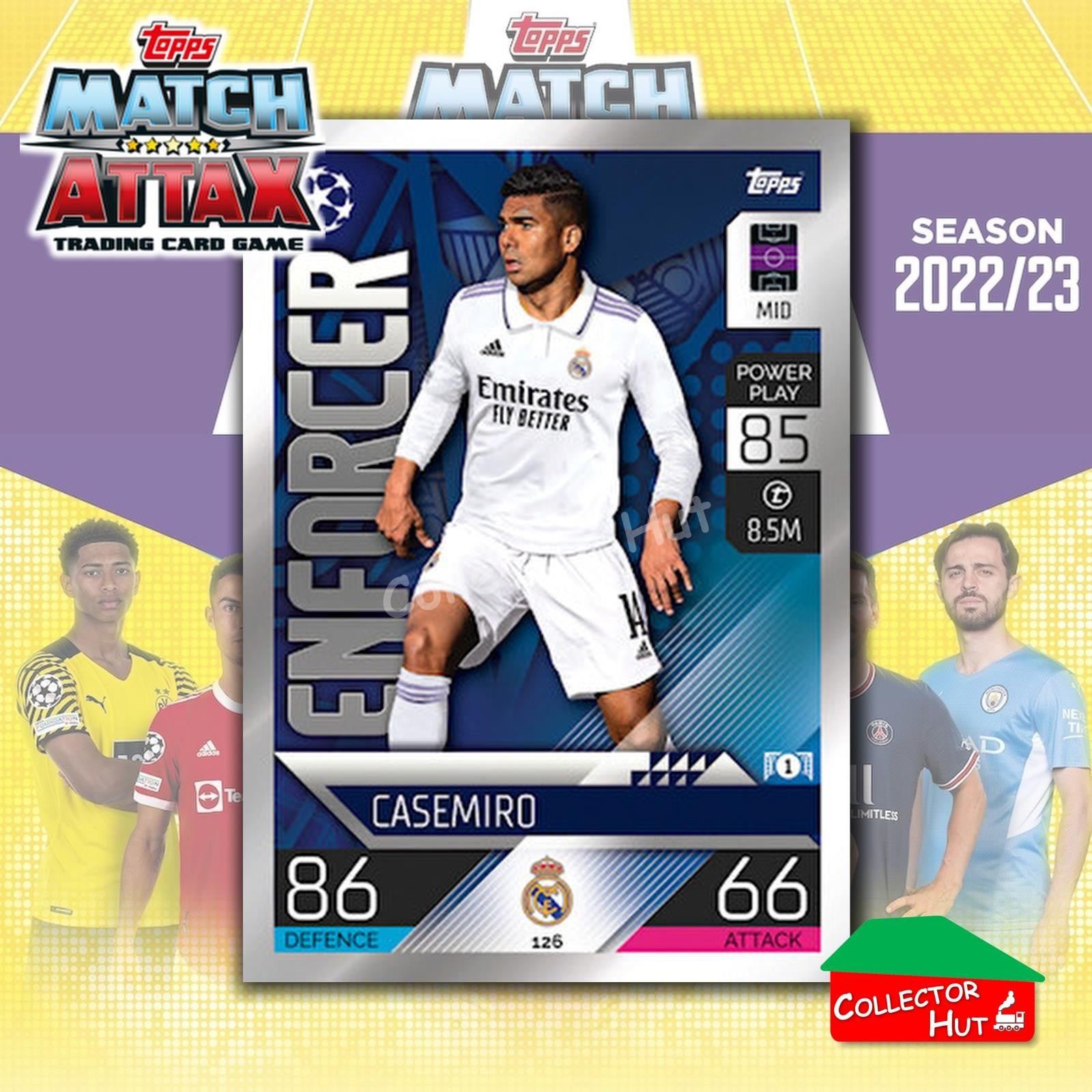 Topps Match Attax Europa Champions League 2022/23 TCG Trading Cards Base 1-189