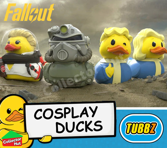 Tubbz Cosplay Novelty Ducks FALLOUT Collection 9cm Full Size