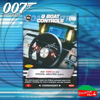 James Bond 007 Commander Spy Cards BASE COMMON YOU CHOOSE