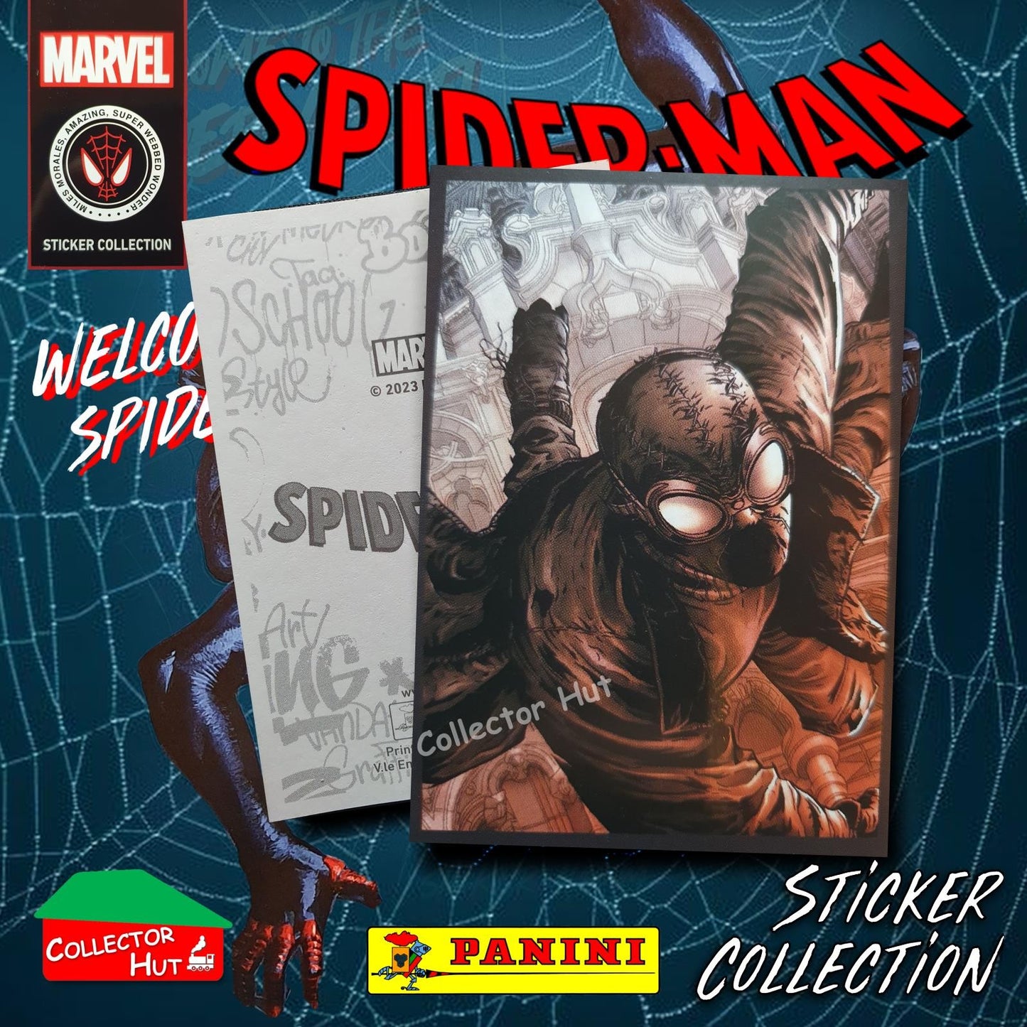 Panini Spider-Man Spider-Verse 2023 Collection Sticker Singles #1-163 & F1-30