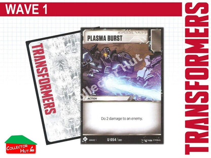 Transformers TCG Wave 1 BATTLE Cards Common/Uncommon