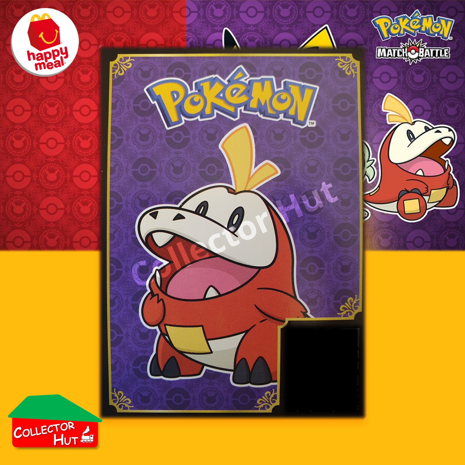 McDonald's Happy Meal 2023 Pokémon Match Battle SINGLE Trading Cards You Choose