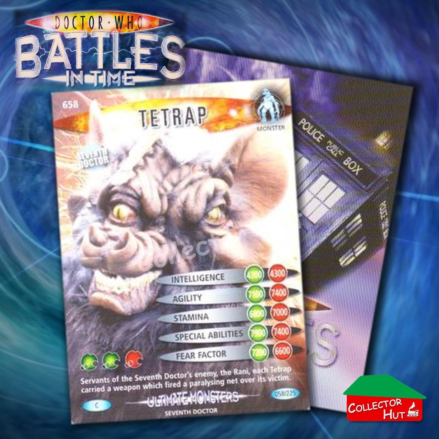 DOCTOR WHO Battles in Time #601-825 ULTIMATE MONSTERS RARE & COMMON Cards