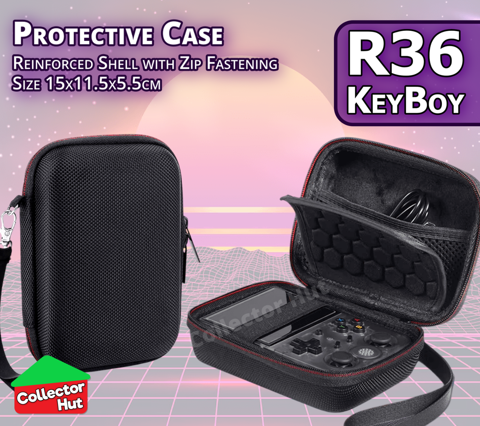 R36S R36H KeyBoy Accessories Carry Case Screen Protector SD Card Storage Upgrade