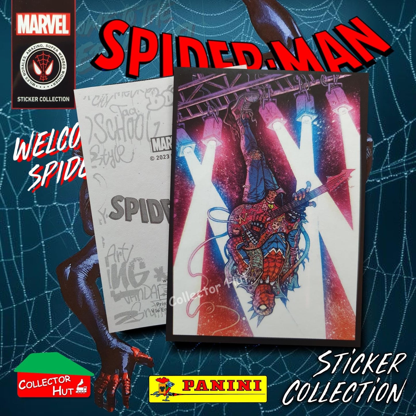 Panini Spider-Man Spider-Verse 2023 Collection Sticker Singles #1-163 & F1-30