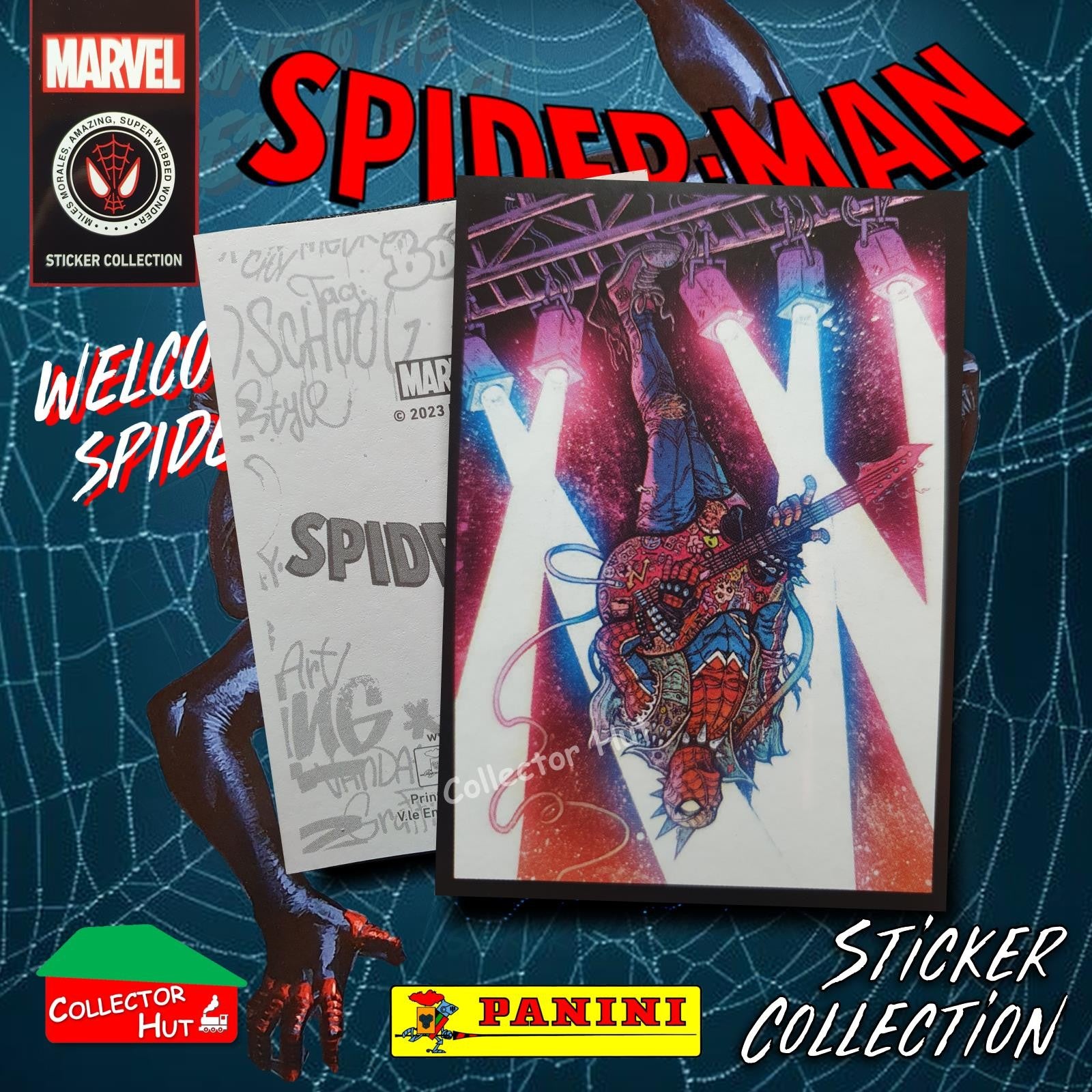 Panini Spider-Man Spider-Verse 2023 Collection Sticker Singles #1-163 & F1-30