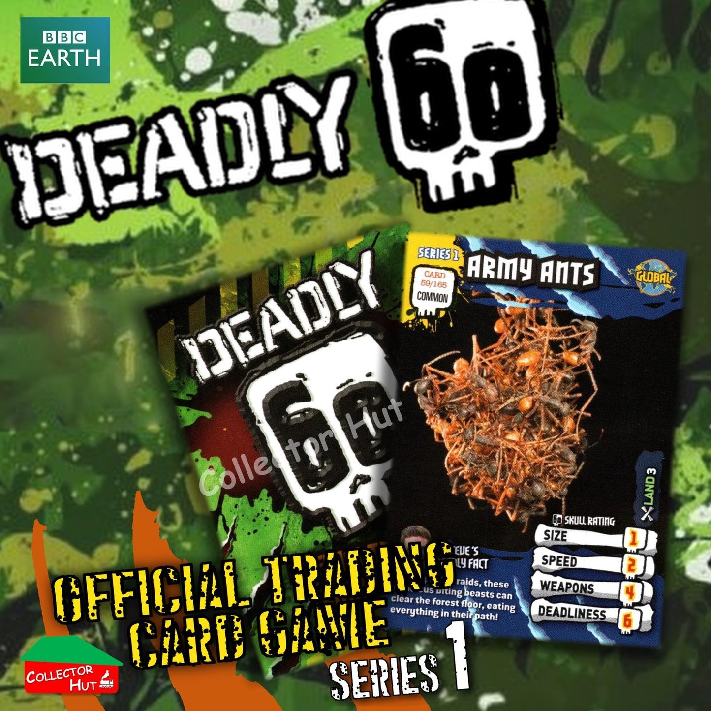 CBBC Deadly 60 Season 1 + 2 Trading Cards  Choose Your Cards
