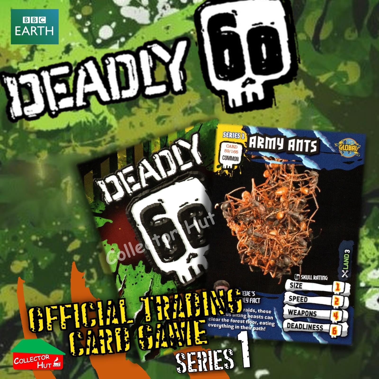 CBBC Deadly 60 Season 1 + 2 Trading Cards  Choose Your Cards