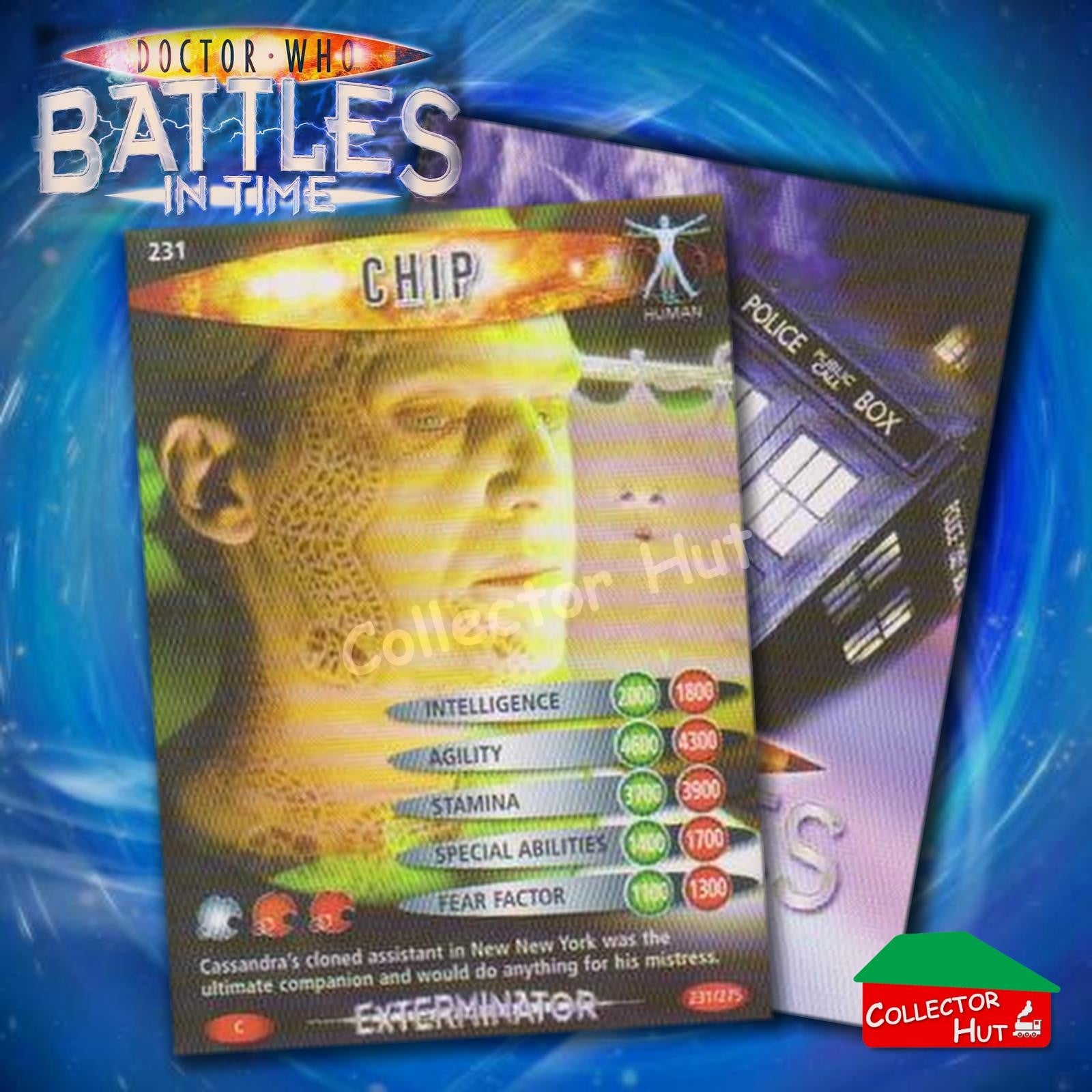 DOCTOR WHO Battles in Time #140-275 EXTERMINATOR RARE & COMMON Cards YOU CHOOSE
