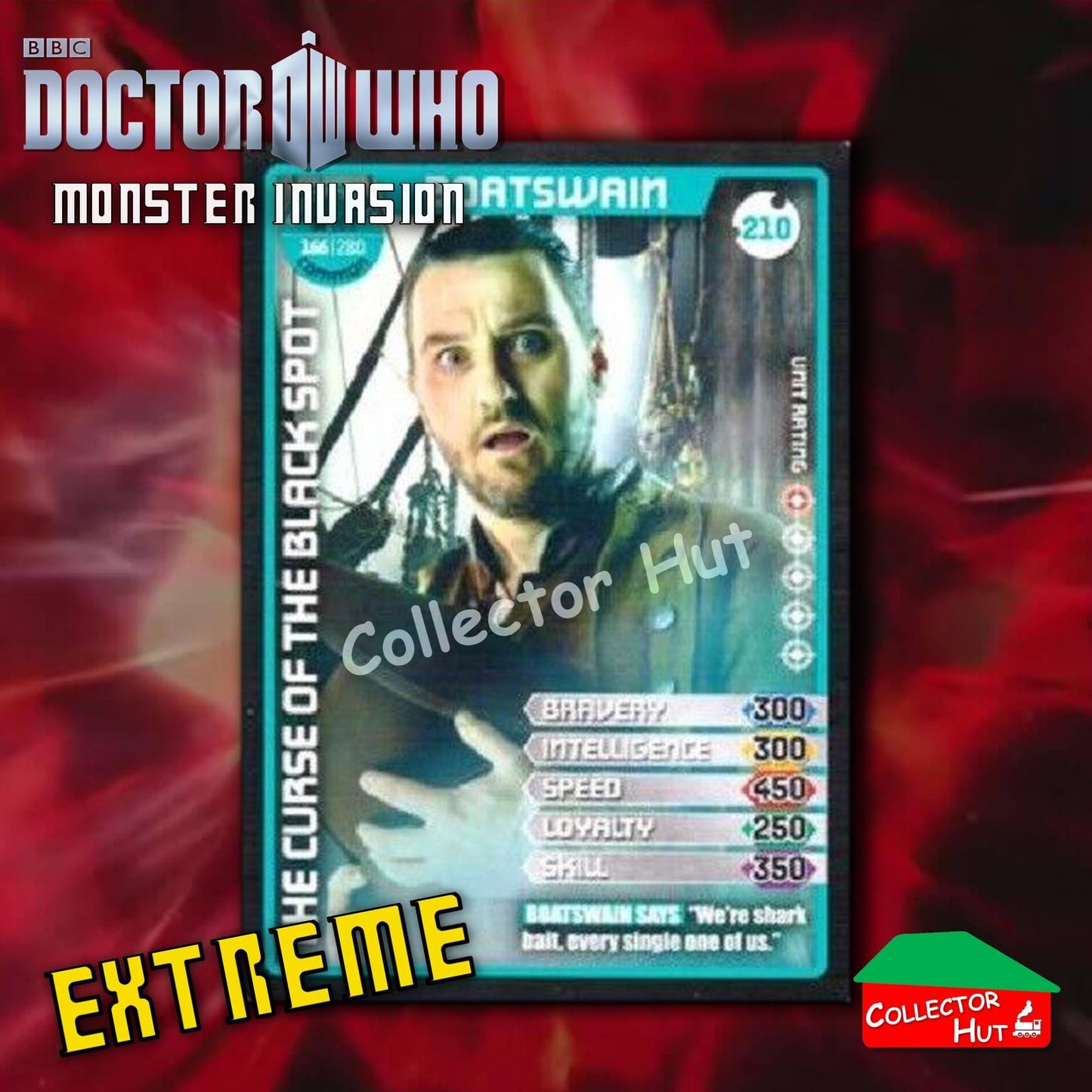 DOCTOR WHO Monster Invasion EXTREME Cards 166-344 New Fresh & Sleeved YOU CHOOSE