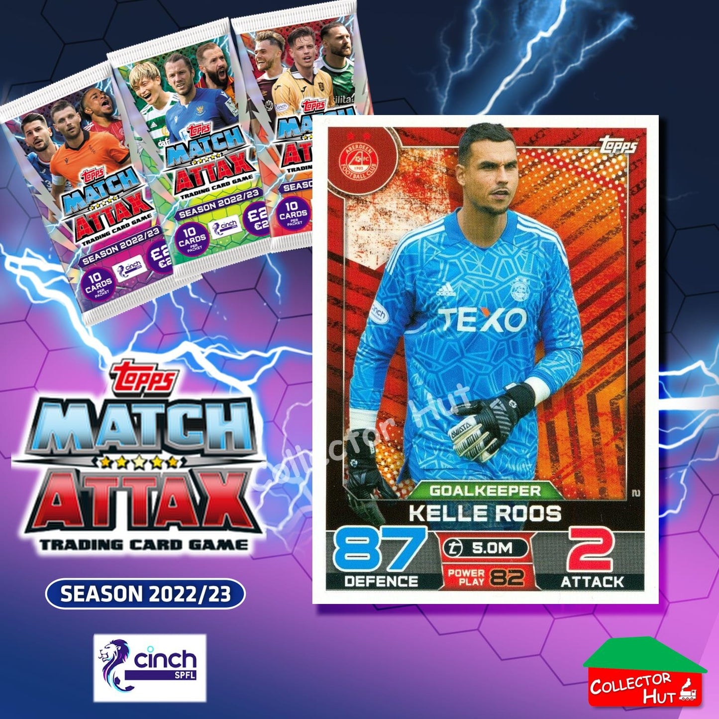 TOPPS MATCH ATTAX SPFL 2022/23 #1-162 Choose Your Card