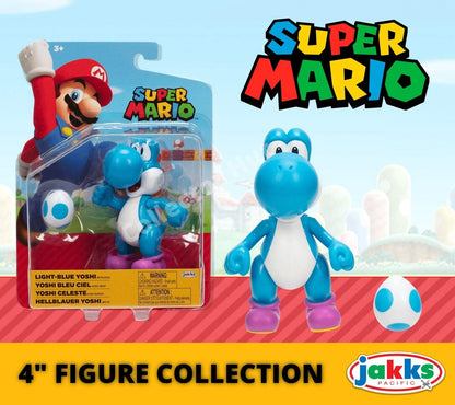 Super Mario 4" Posable Figure with Accessories Collection Jakks Pacfic