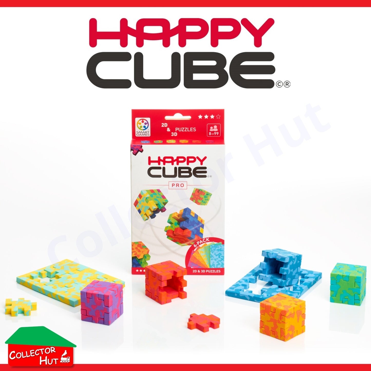Happy Cube Puzzle Games Junior Expert Pro 6 Pack