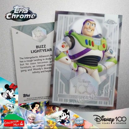 Disney 100 Topps Chrome 2023 Base Cards 1-100 Pick Singles to Complete Your Set