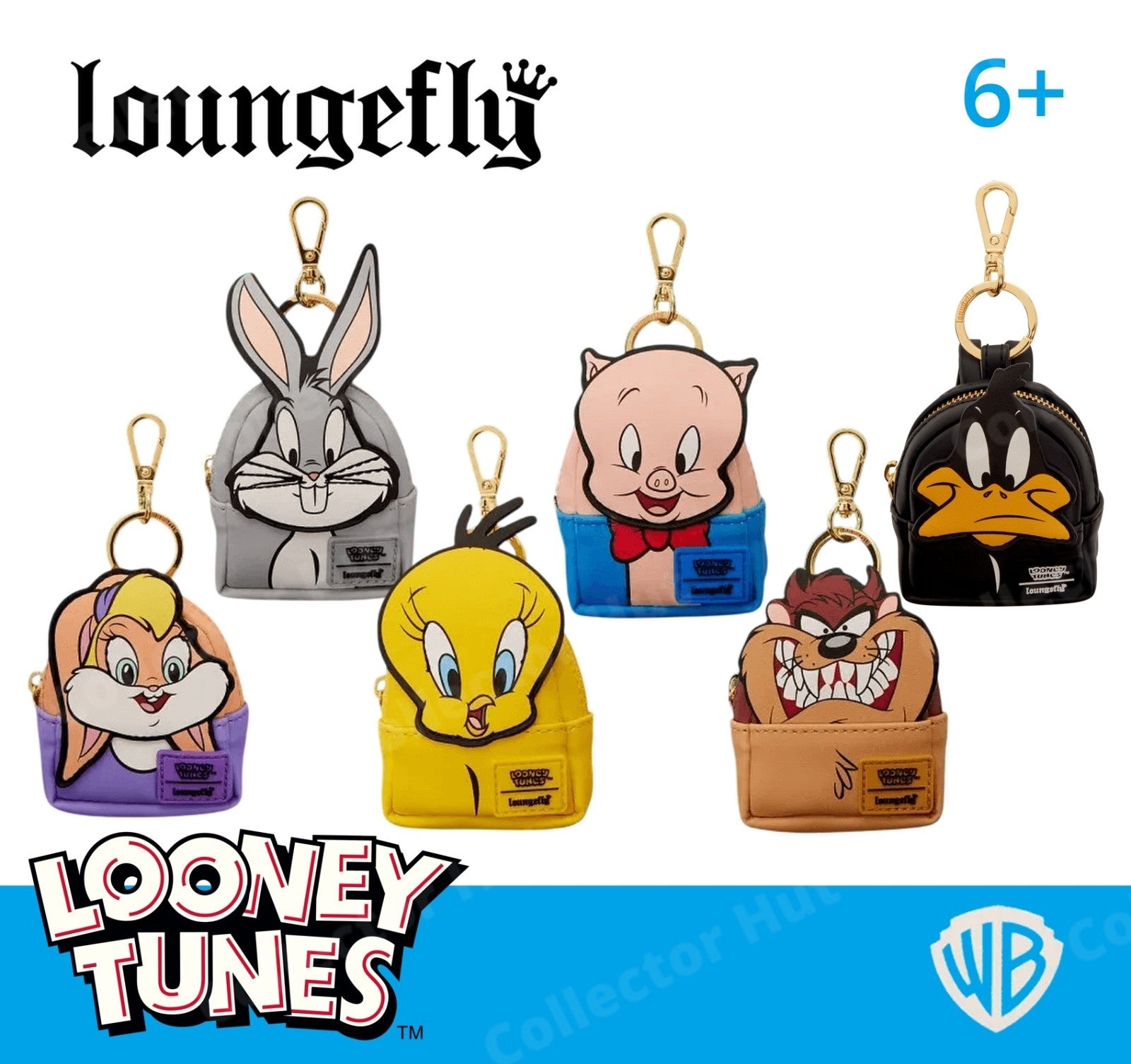 Loungefly Looney Toons Mini Bag Charms Keyrings (IDENTIFIED)