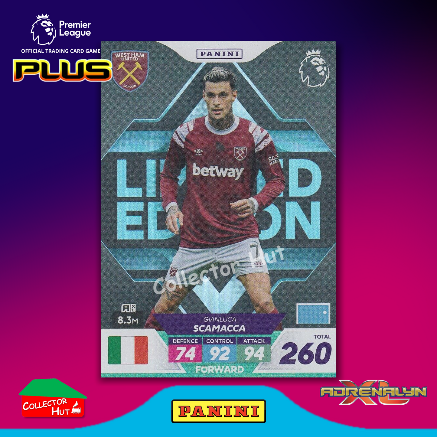 Panini Premier League Adrenalyn XL PLUS 2023 2022/23 GOLDEN BALLER & LIMITED