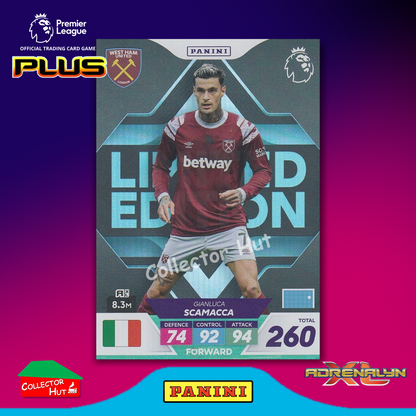 Panini Premier League Adrenalyn XL PLUS 2023 2022/23 GOLDEN BALLER & LIMITED