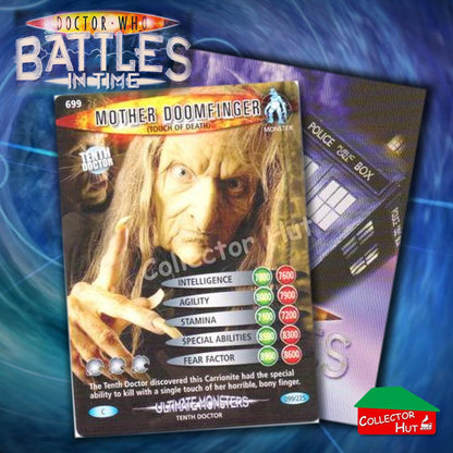 DOCTOR WHO Battles in Time #601-825 ULTIMATE MONSTERS RARE & COMMON Cards
