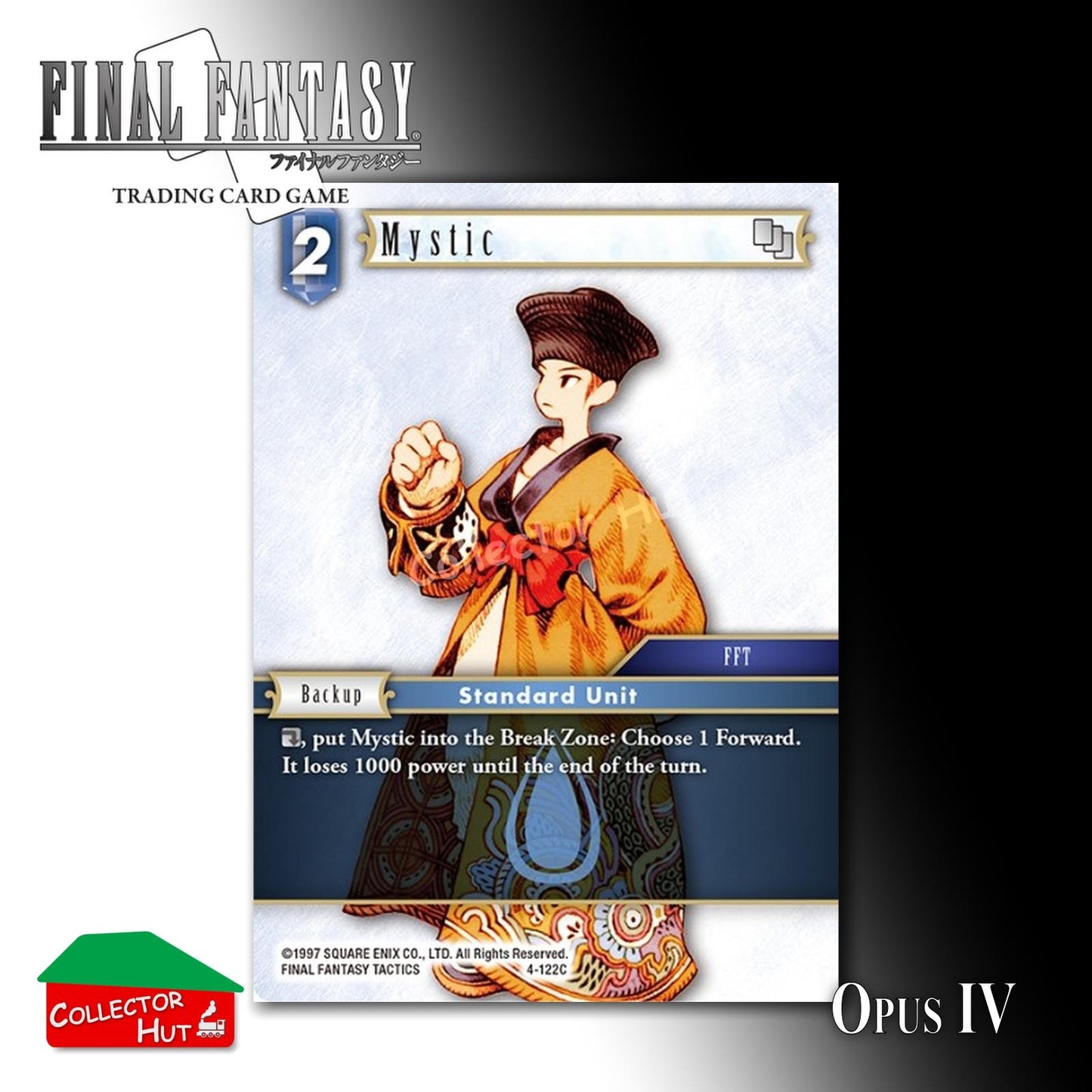 Final Fantasy Trading Card Game OPUS IV 4 Singles You Choose