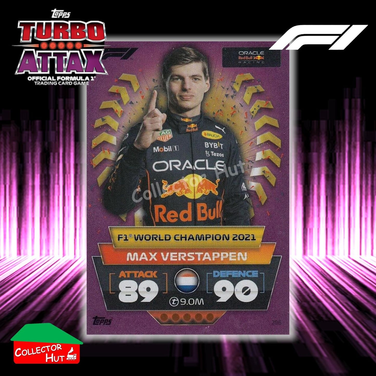 Topps Turbo Attax Formula 1 F1 2022 PINK GREEN RED Parallel Cards