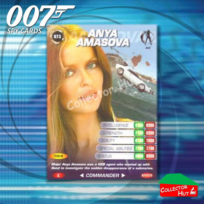 James Bond 007 Commander Spy Cards BASE COMMON YOU CHOOSE