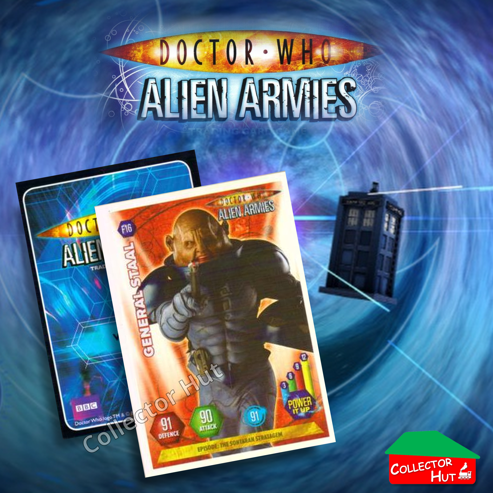 DOCTOR WHO Alien Armies Trading Cards Glitter Super Emboss Foil Cards