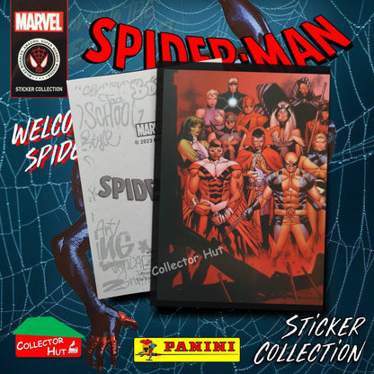 Panini Spider-Man Spider-Verse 2023 Collection Sticker Singles #1-163 & F1-30