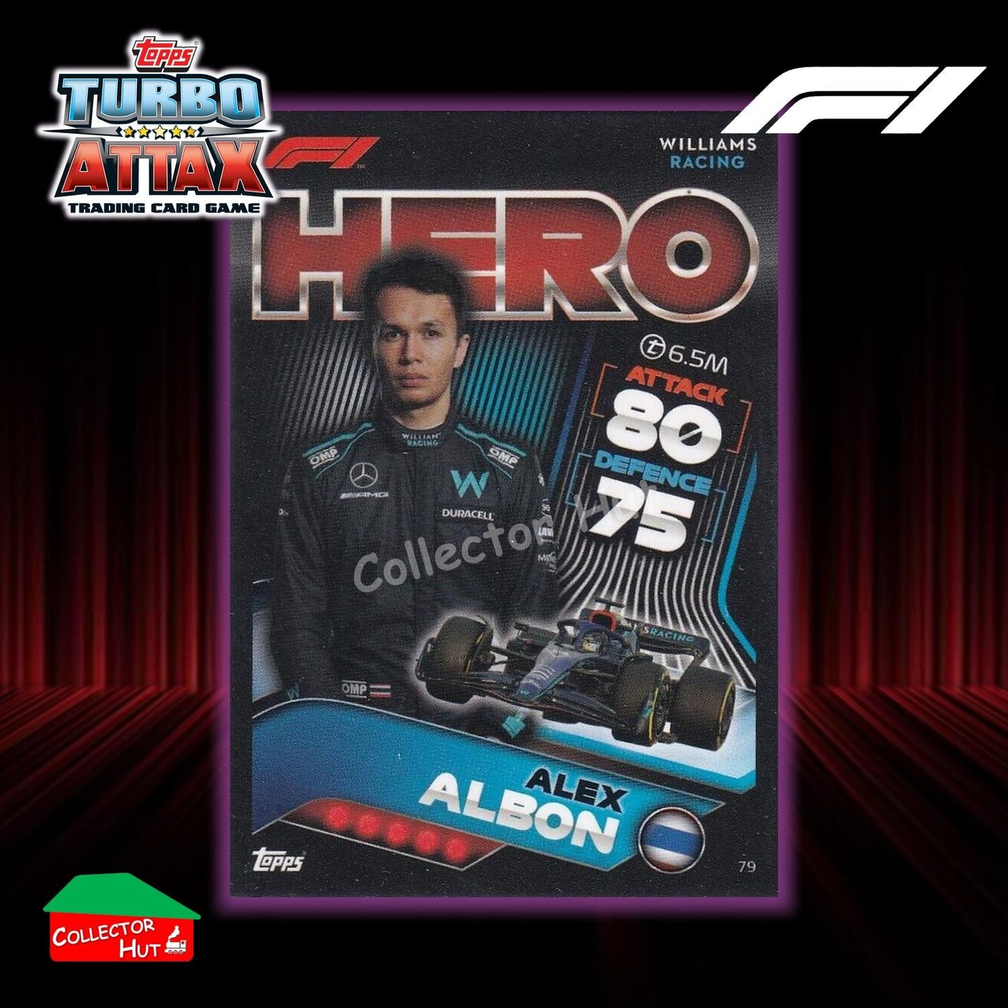 Topps Turbo Attax Formula 1 F1 2022 #1-131 Base Cards YOU CHOOSE