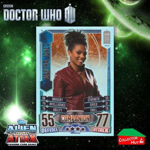 Topps Dr Who Alien Attax 50th Anniversary Edition RARE Limited & Companion Cards