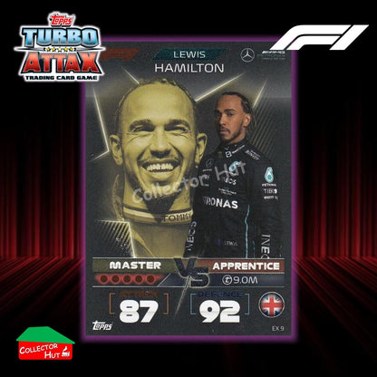 Topps Turbo Attax Formula 1 F1 2022 Limited Edition, 100 Club & Foil Cards