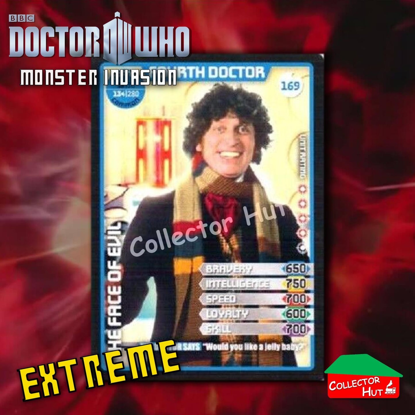 DOCTOR WHO Monster Invasion EXTREME Cards 166-344 New Fresh & Sleeved YOU CHOOSE