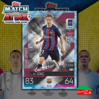 Topps Match Attax Extra 2022/23 Parallel CRYSTAL & EMERALD Cards YOU CHOOSE