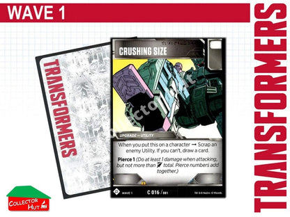 Transformers TCG Wave 1 BATTLE Cards Common/Uncommon